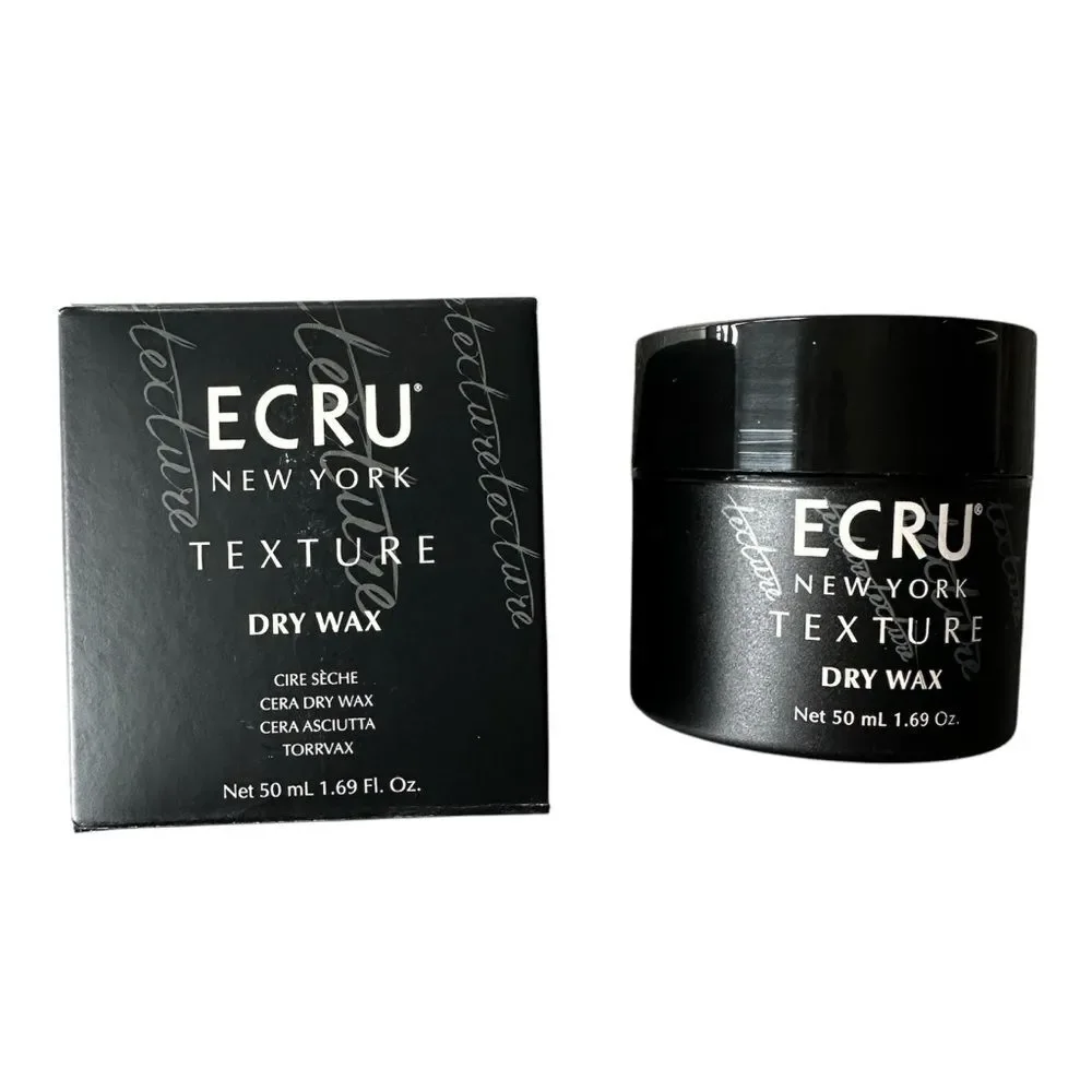 NEW ECRU New York Paraben free Texture Dry Wax for Men Matte finish 1.69 oz